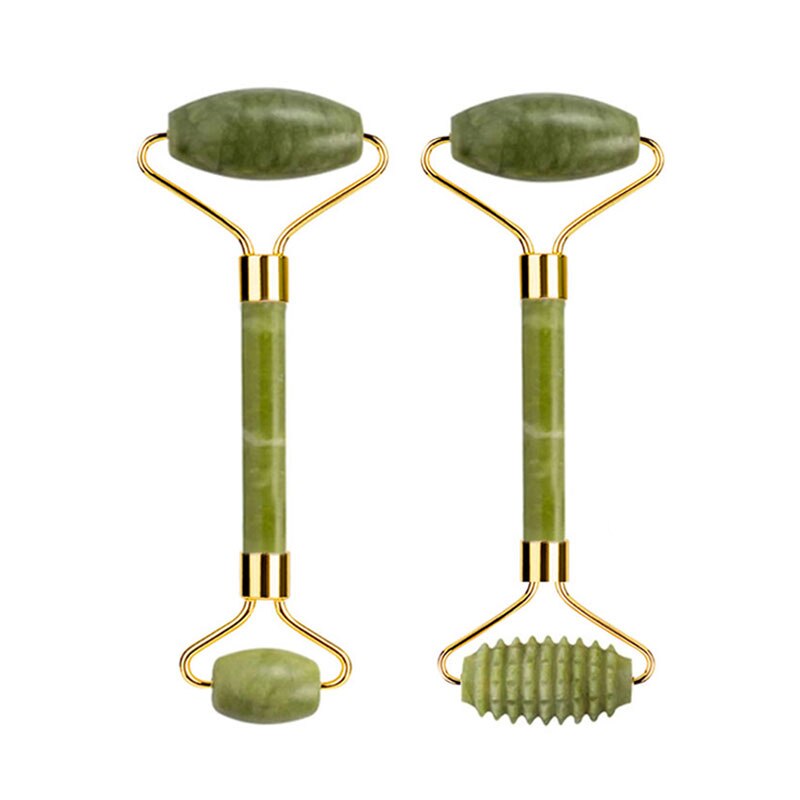 Natural Jade Gua Sha tools for firming and lifting the skin. Perfect for your self care routine.