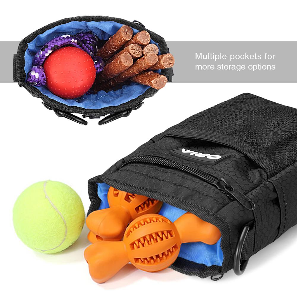 Pet Treat Carrier with Water bowl and Poop bag