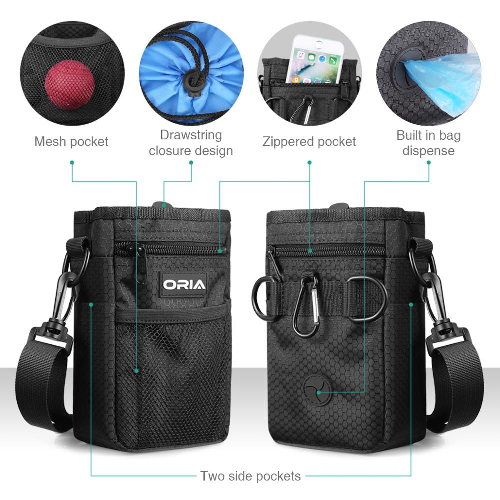 Pet Treat Carrier with Water bowl and Poop bag
