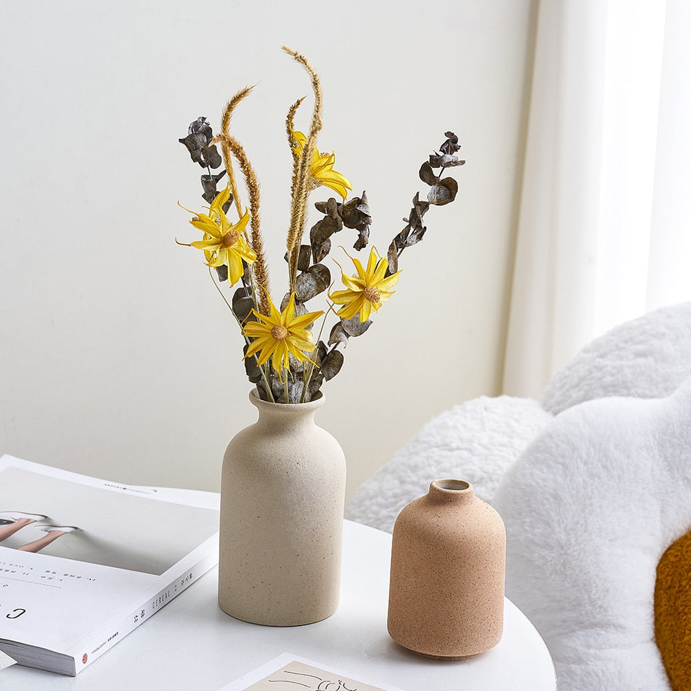 Neutral Ceramic Vase