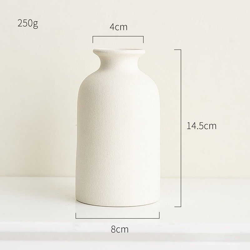 Neutral Ceramic Vase