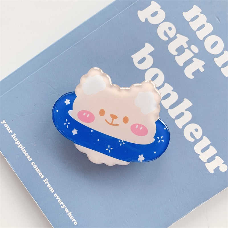 Jupiter Dog Cartoon Phone Socket. Griptok. Attach it to your phone so you can hold it securely, prop it up whilst watching shows, or just fiddle around with it. Compatible with any phone!