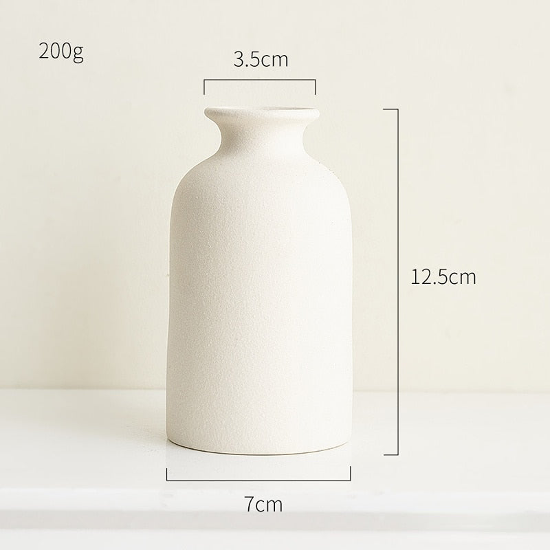 Neutral Ceramic Vase