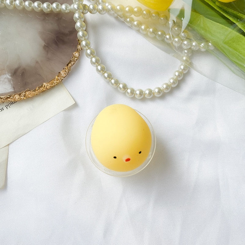 Chonky Chick Phone Socket. Griptok. Attach it to your phone so you can hold it securely, prop it up whilst watching shows, or just fiddle around with it. Compatible with any phone!