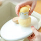 Cute chick scouring brush