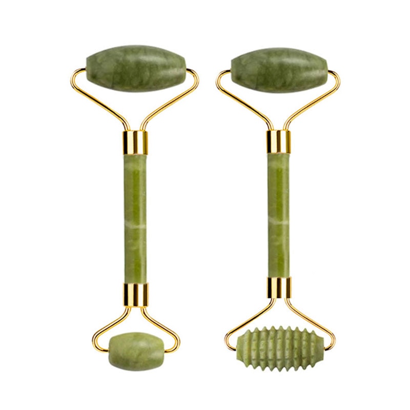 Natural Jade Gua Sha tools for firming and lifting the skin. Perfect for your self care routine. 