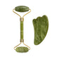 Natural Jade Gua Sha tools for firming and lifting the skin. Perfect for your self care routine. 