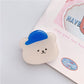 Cartoon Bear Phone Socket. Attach these to your phone so you can hold it securely, prop it up whilst watching shows, or just fiddle around with it.  Compatible with any phone!
