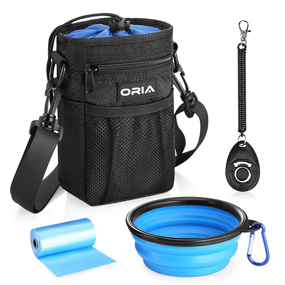 Pet Treat Carrier with Water bowl and Poop bag