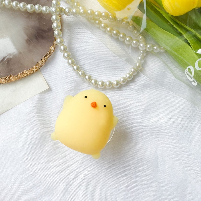Chonky Chick Phone Socket. Griptok. Attach it to your phone so you can hold it securely, prop it up whilst watching shows, or just fiddle around with it. Compatible with any phone!