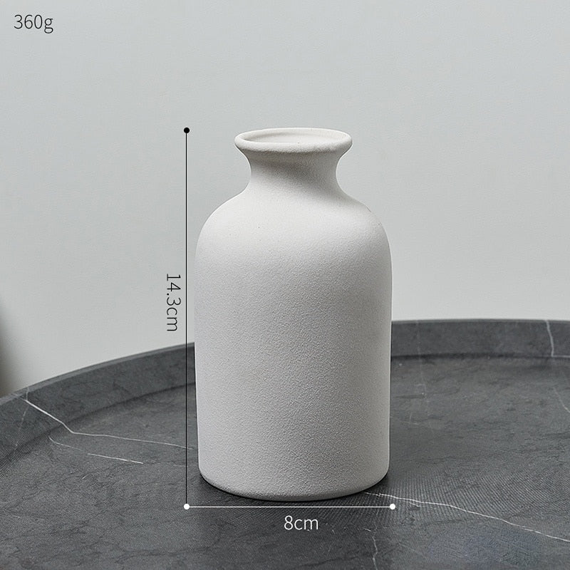Neutral Ceramic Vase