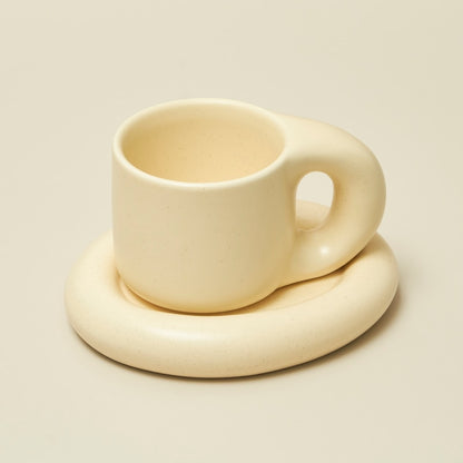 Ceramic Mug and Saucer set