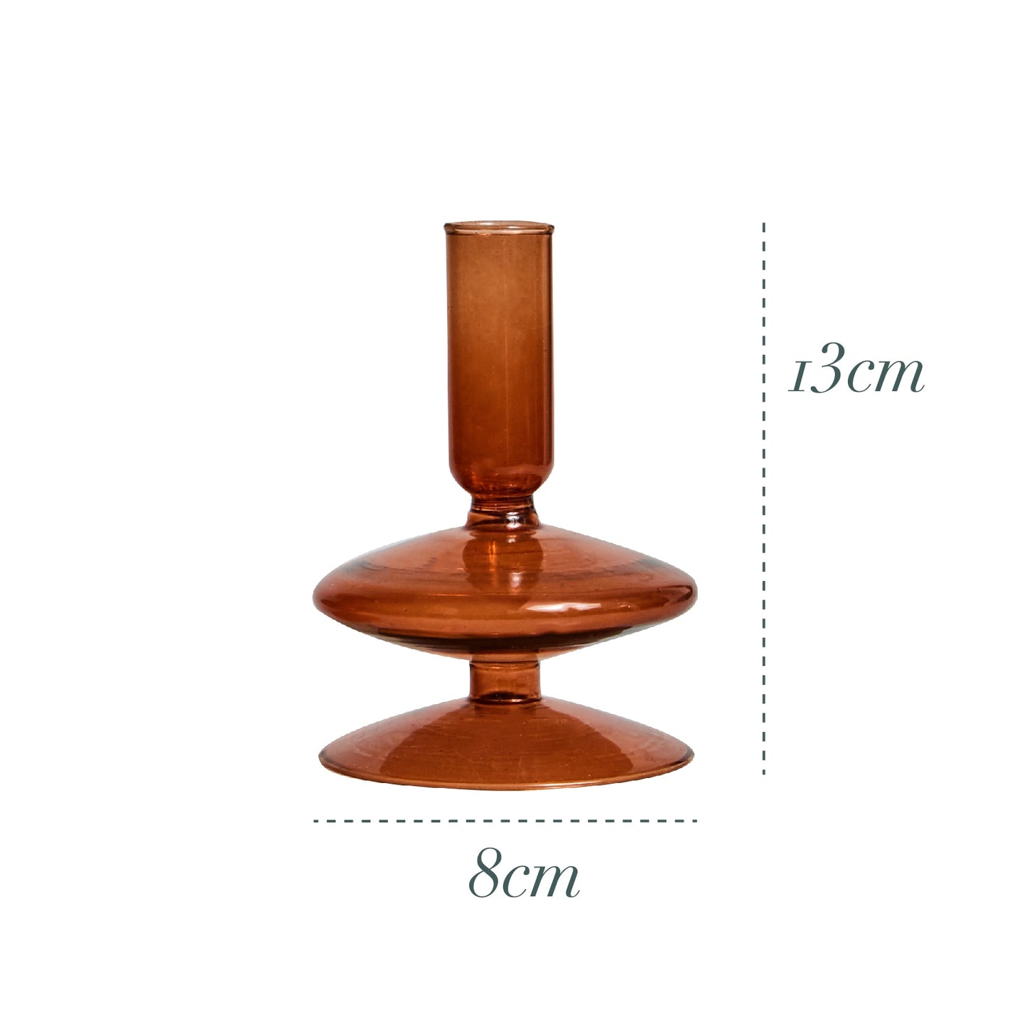 Glass Candle Sticks