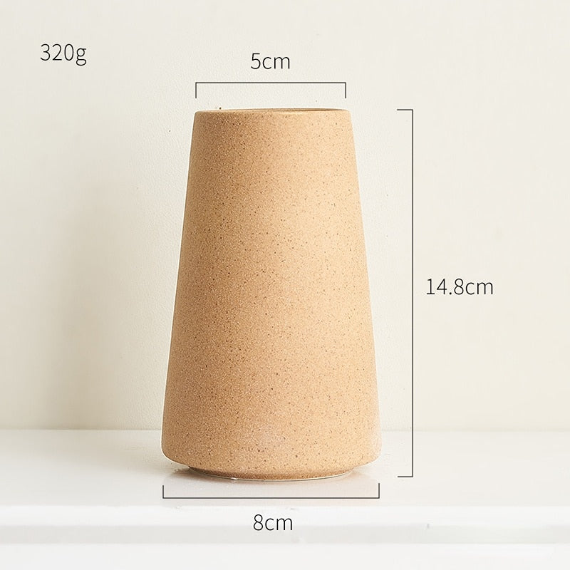 Neutral Ceramic Vase