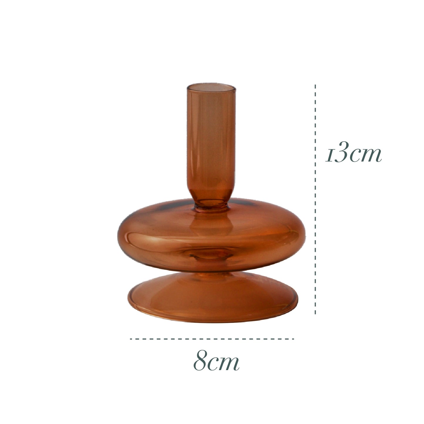 Glass Candle Sticks