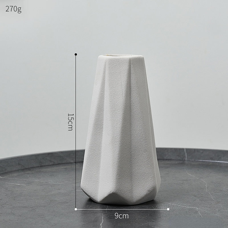 Neutral Ceramic Vase
