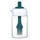 Oil Baster and Dispenser, basting brush with base 