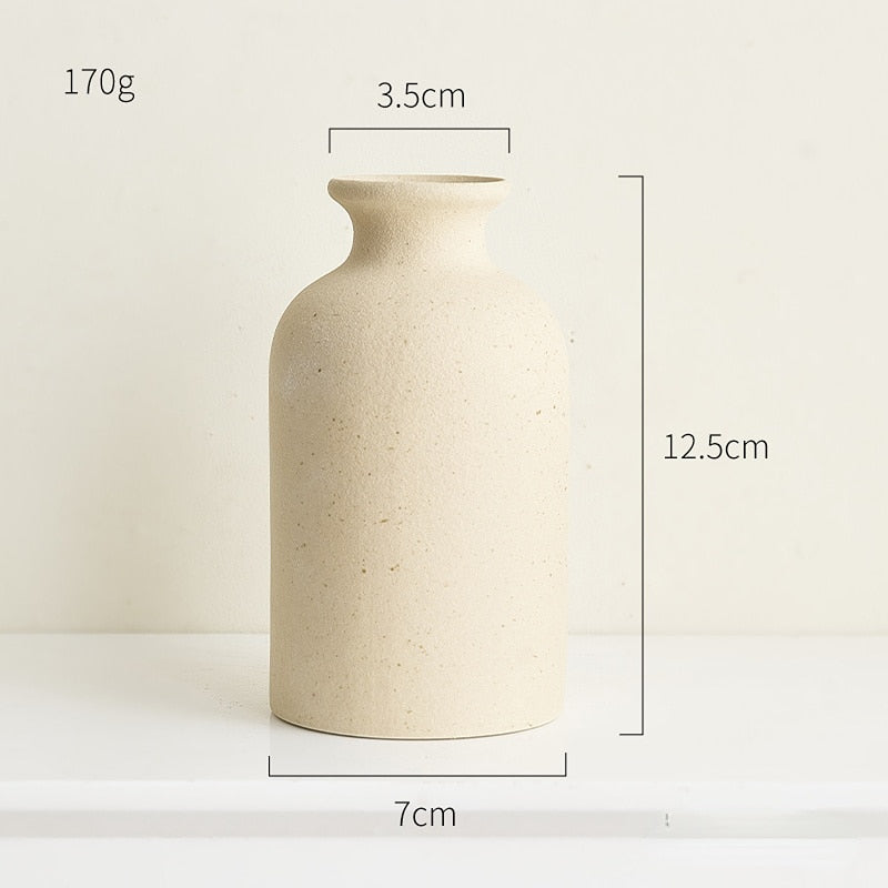 Neutral Ceramic Vase