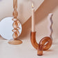 Glass Candle Sticks