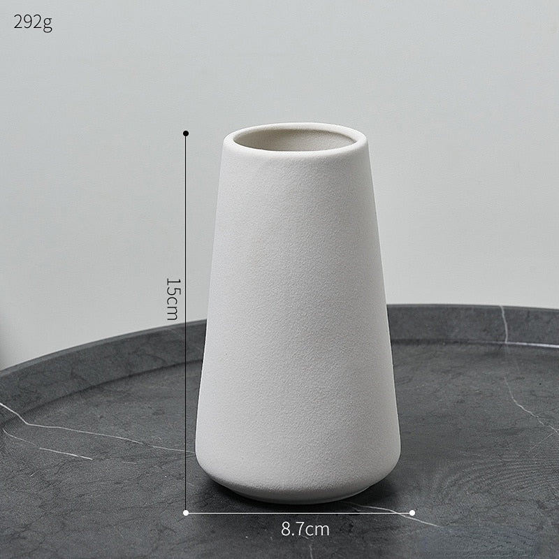 Neutral Ceramic Vase