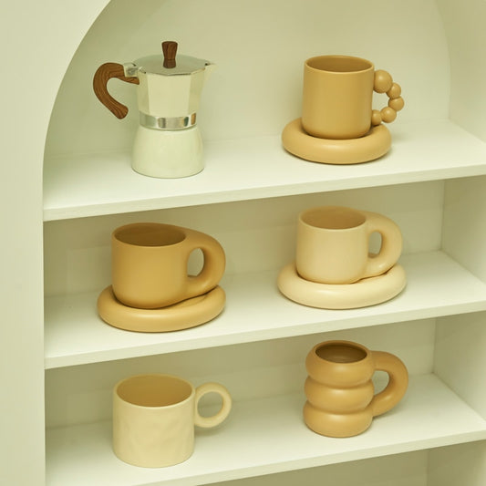 Ceramic Mug and Saucer set