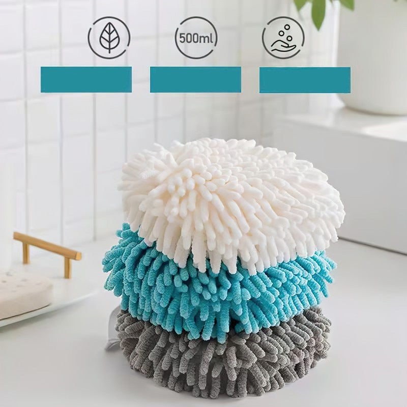 Quick Drying Chenile Towels for your kitchen and bathroom needs! 
